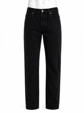 Size 32 Levi’s 501 Men’s Vintage Black Button Fly Straight Leg Y2K Jeans
